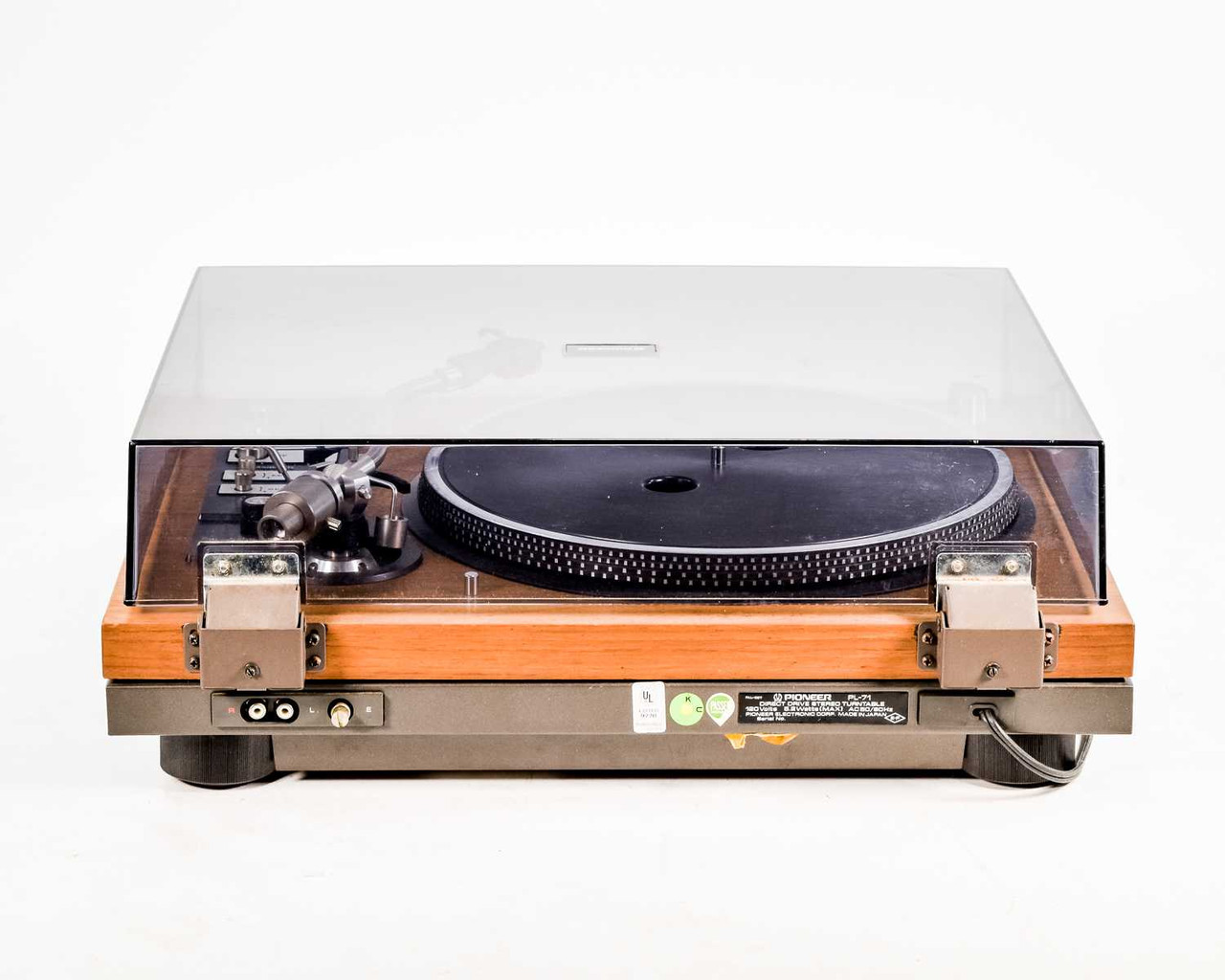Pioneer PL-71 DC Servo Direct Drive Stereo Turntable 1974
