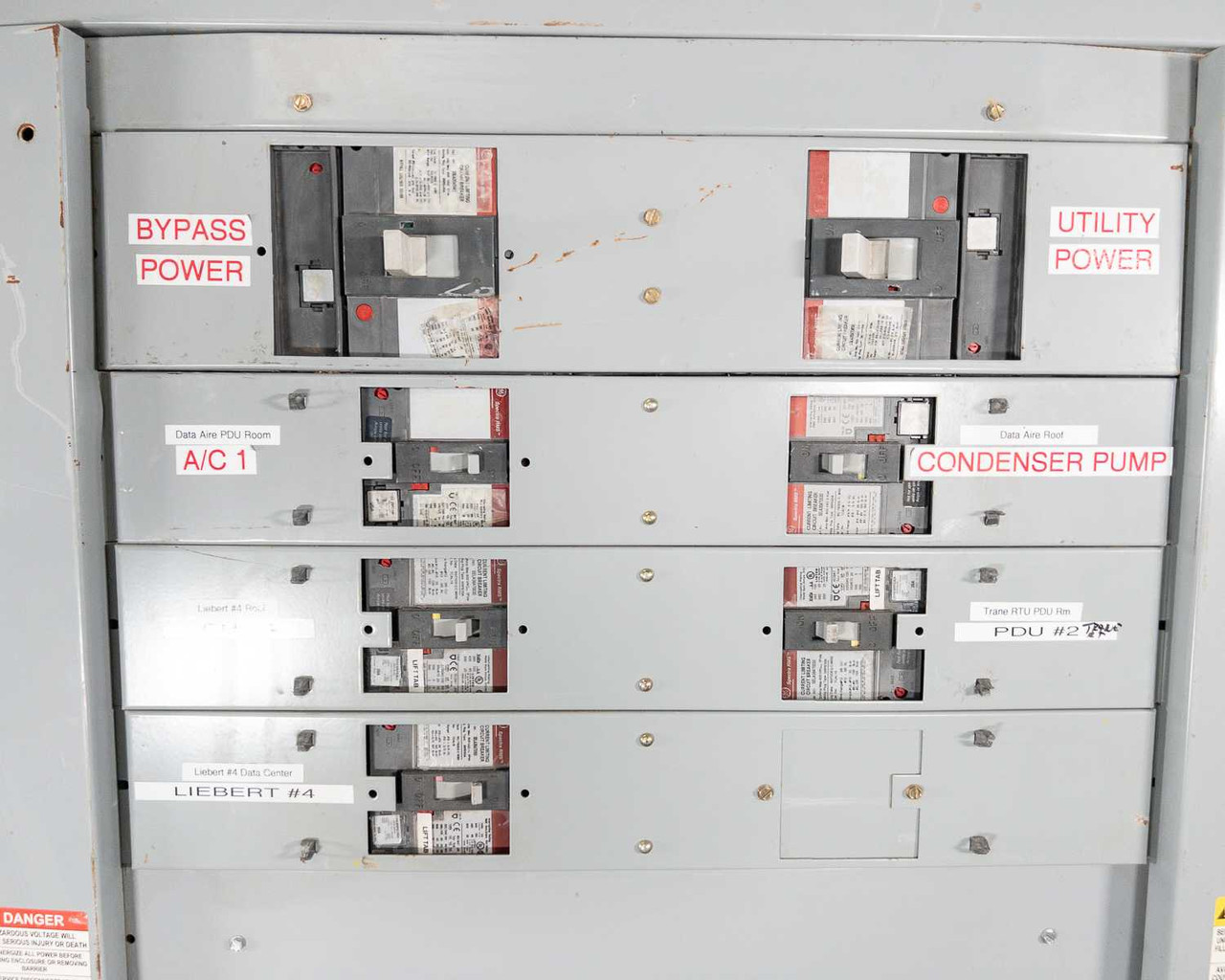 General Electric 480-z6767ac Spectra Series Switchboard 480V 1000A