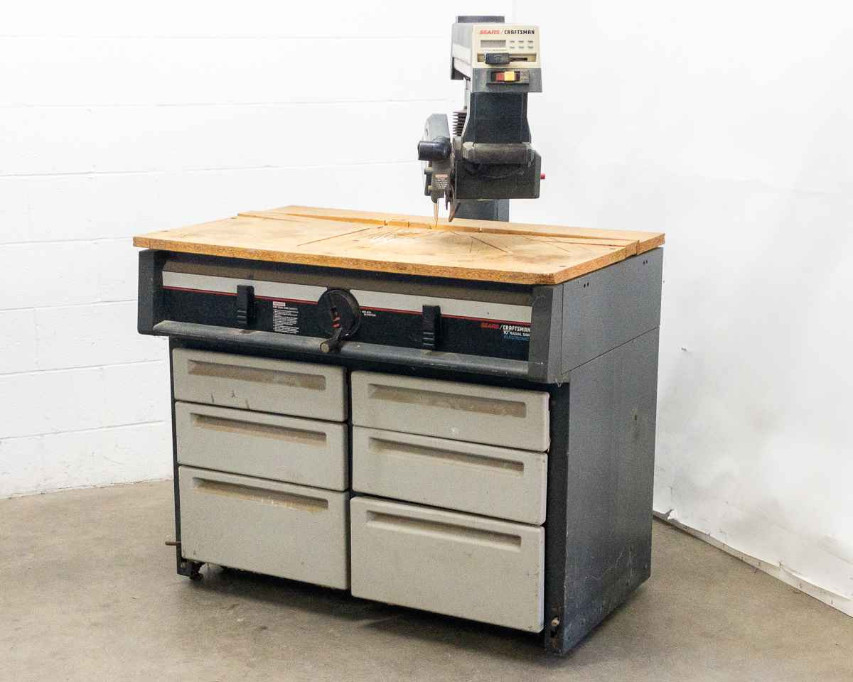 Craftsman 113.198610 Radial Arm Saw 2.75 HP 10in Blade