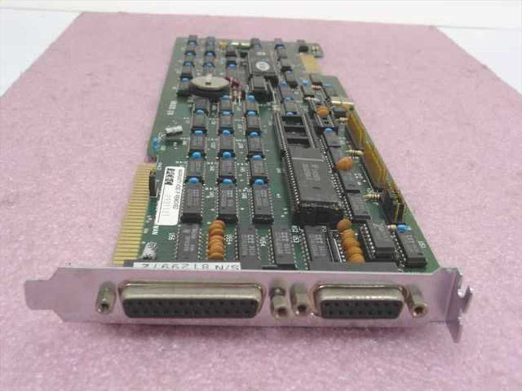 PC&C P991101 8-Bit ISA Long Multi I/O Card Serial Parallel
