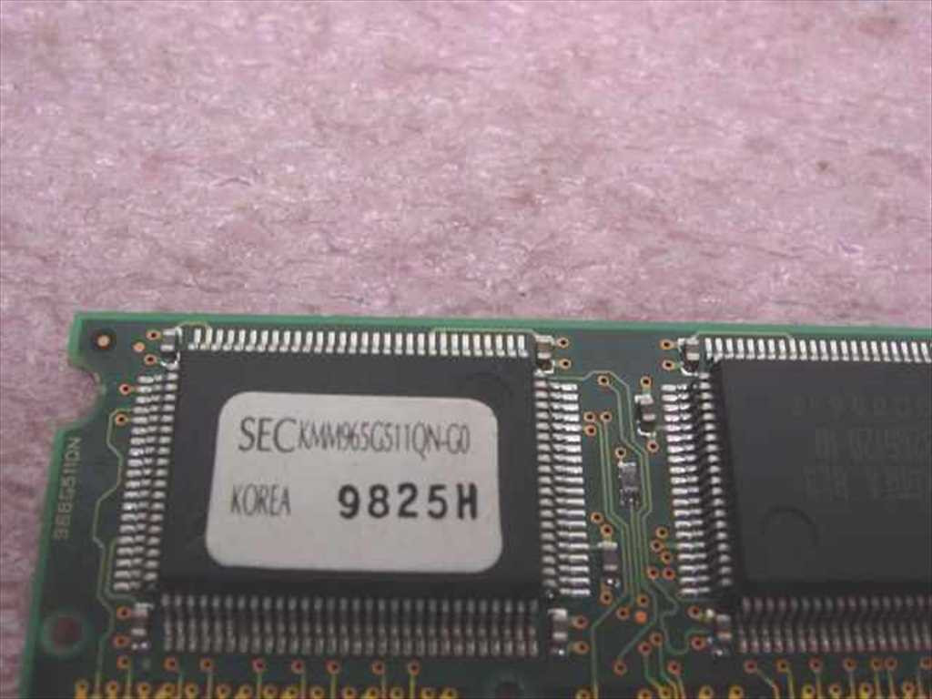 minimamu 樣専用ページ SEC 4MB SODIMM SGRAM Video Memory KMM965G511QNG0