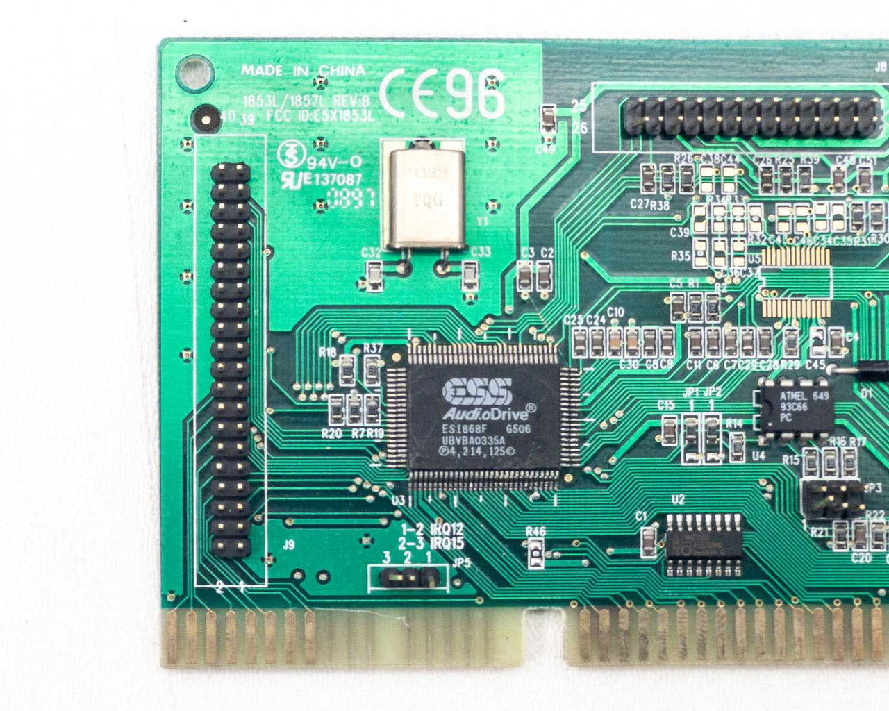 あっちゃん専用サービスカード ESS BTC 1853L 16-Bit ISA Sound Card ES1868F AudioDrive Chip w