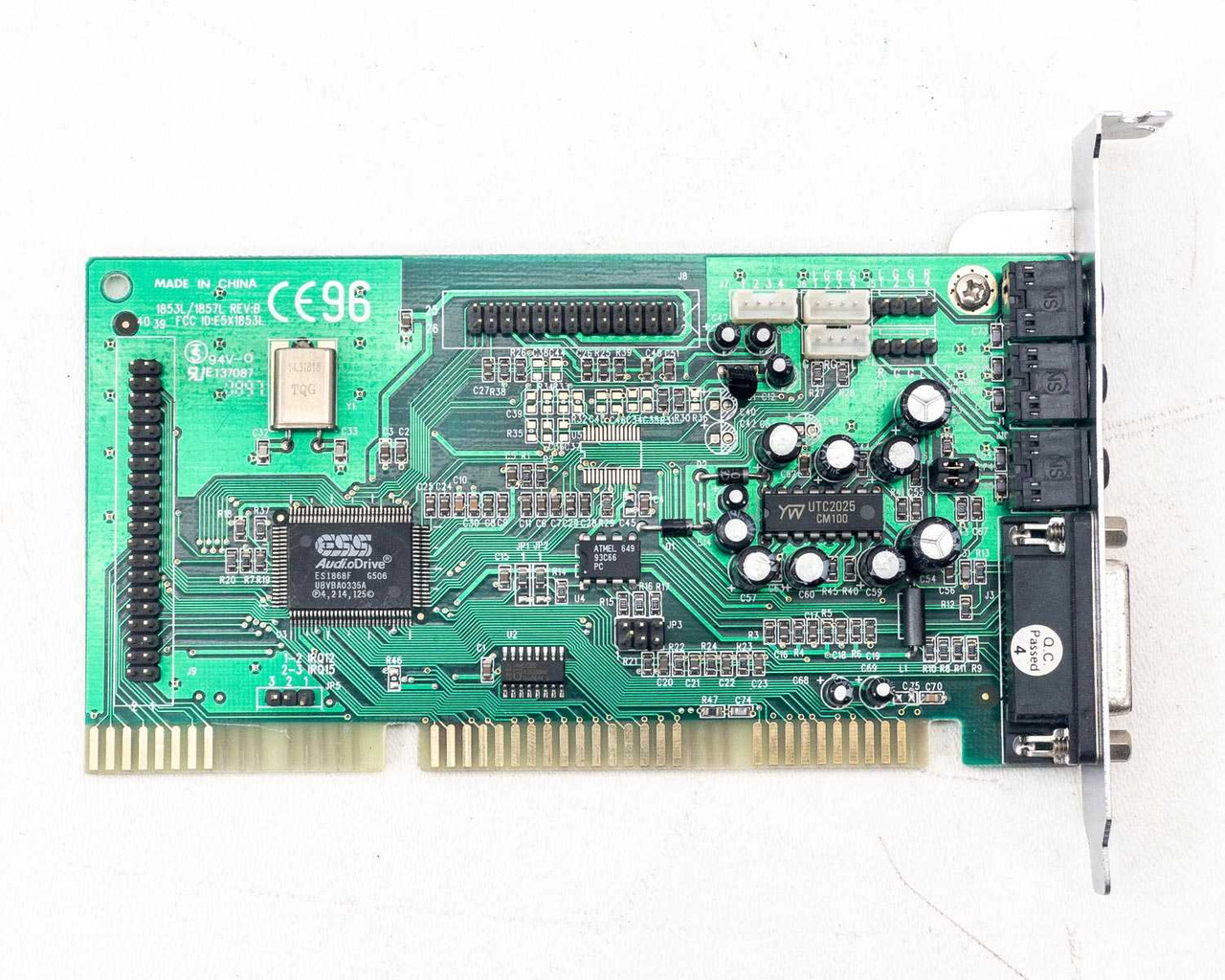ESS BTC 1853L 16-Bit ISA Sound Card ES1868F AudioDrive Chip w