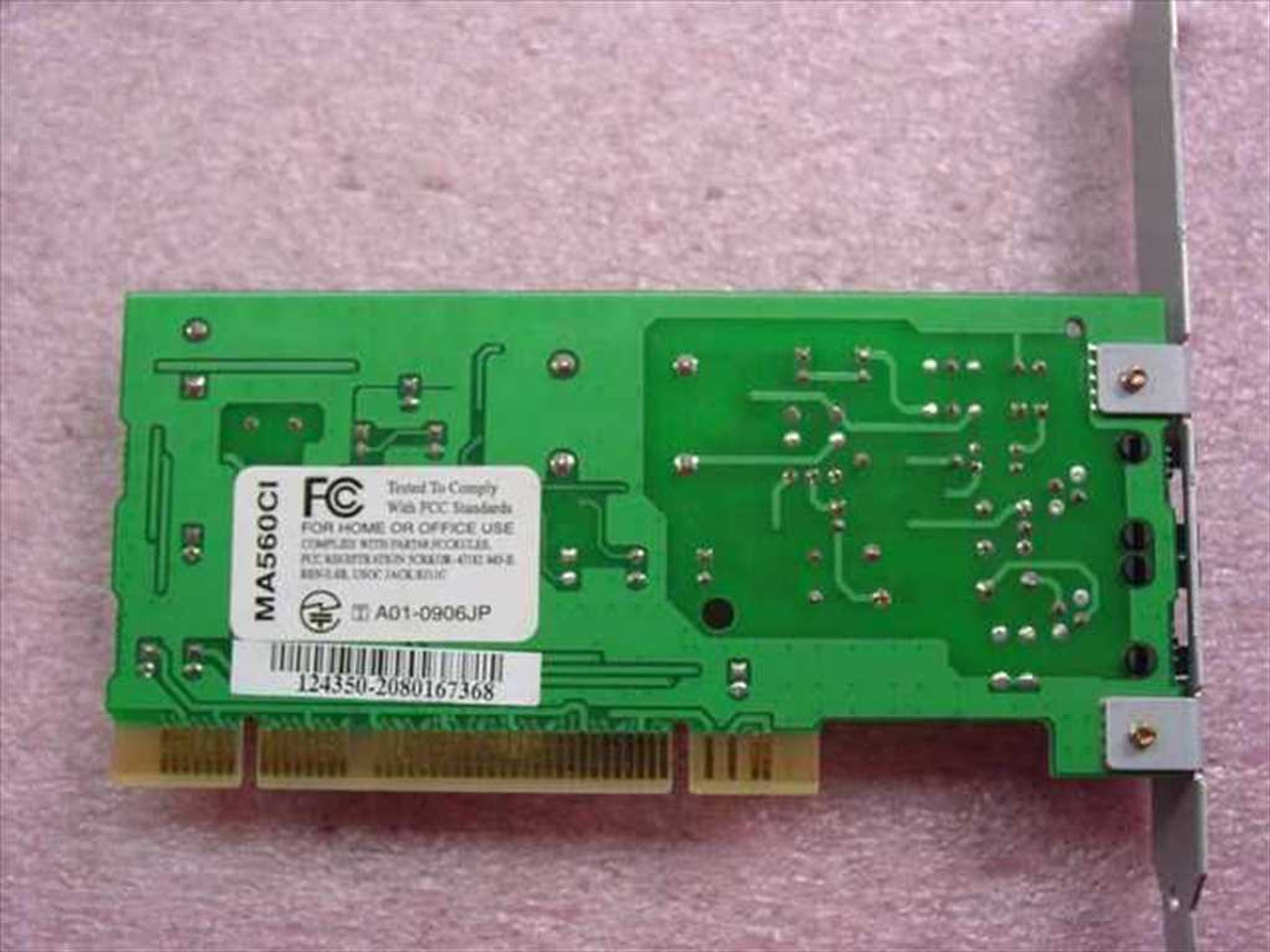 Macsystem, Inc. MA560CI Conexant 56K PCI Fax Modem Card