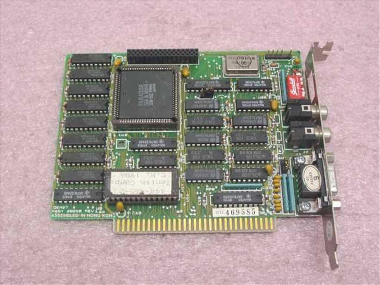 Paradise 28250 Zenith 9-Pin EGA Video Card 8-Bit ISA 5-Pin