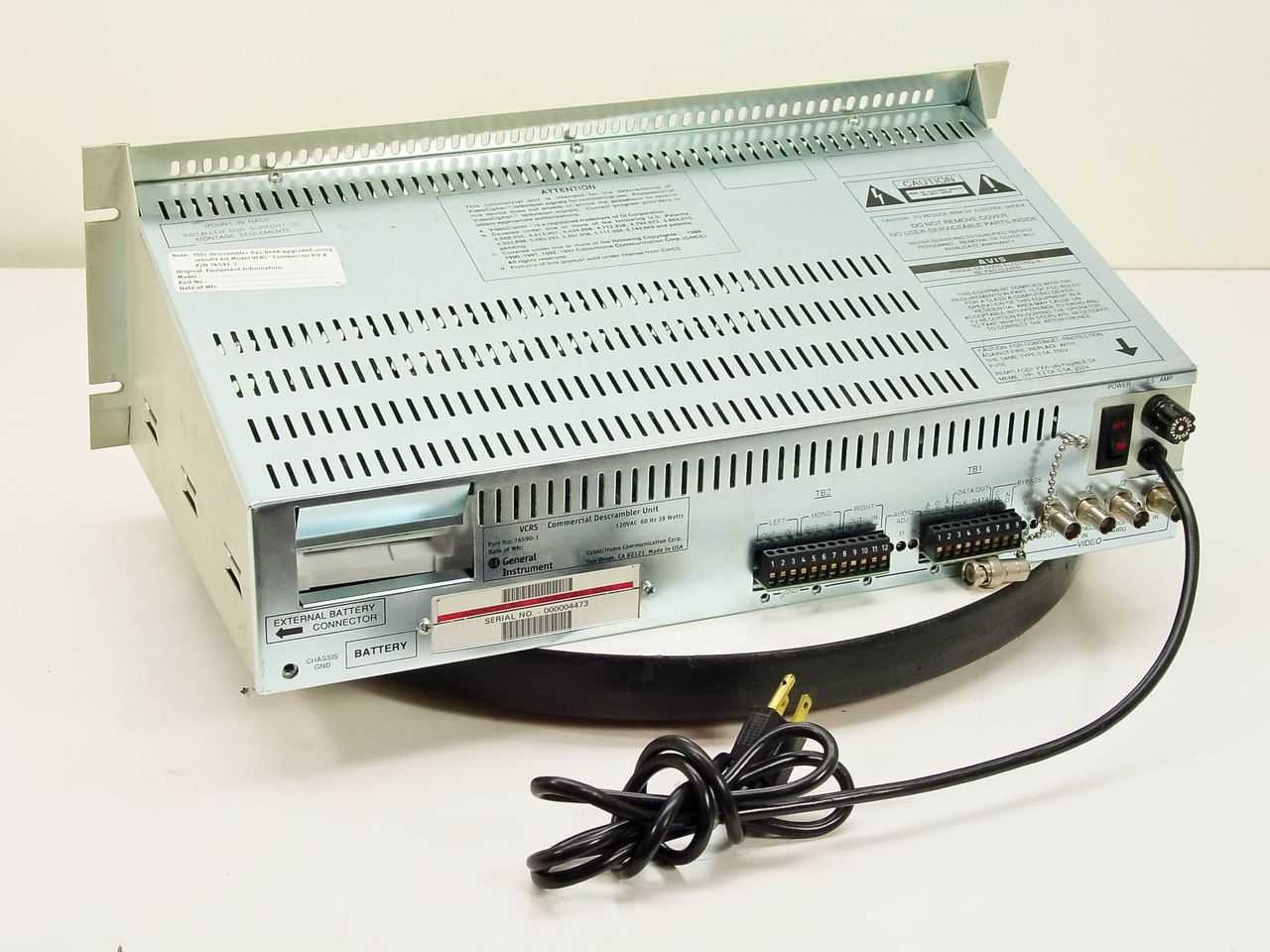 General Instrument 76590-1 VideoCipher II VCRS Commercial