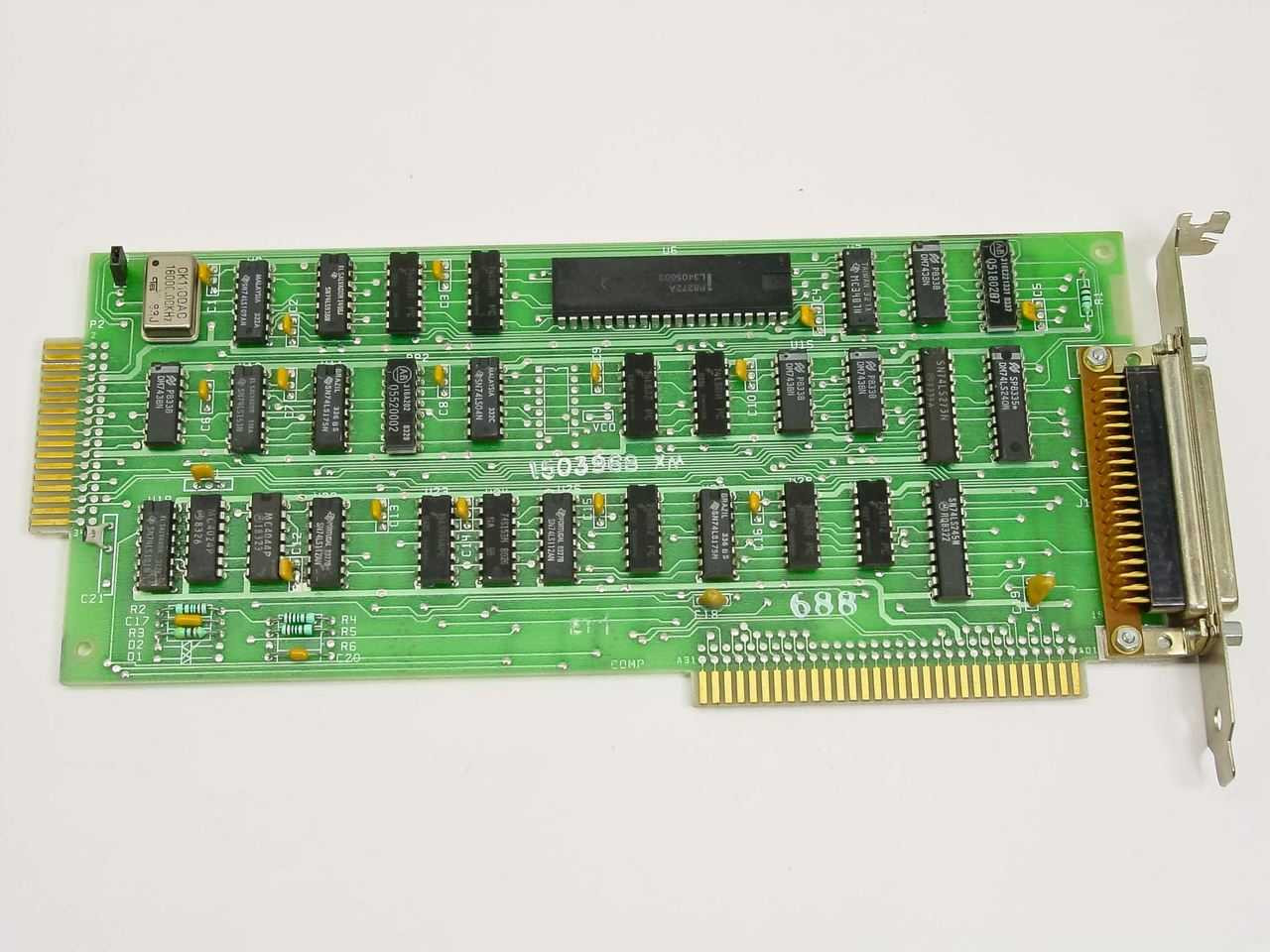 IBM 1503968 XM 8-bit ISA 37-Pin I/O FDD Controller Card