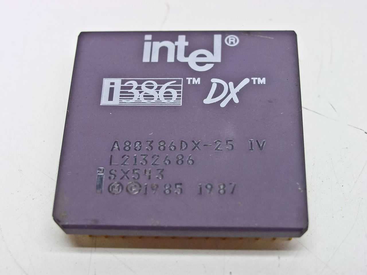 PCパーツ Intel i386 DX-25 25MHz SX133 ジャンク