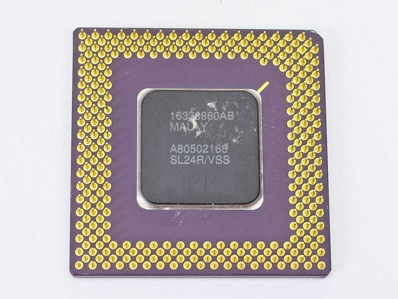 Intel Pentium A80501-60、C8008-1、5334016P Intel Pentium 1 166Mhz CPU Processor Chip A80502166 SL24R