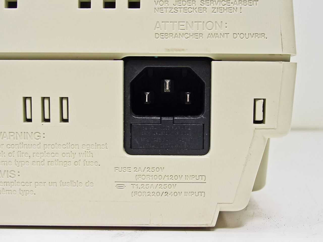 Beckman P82PU Dot Matrix Printer TESTS GOOD - Seiko Epson Japan