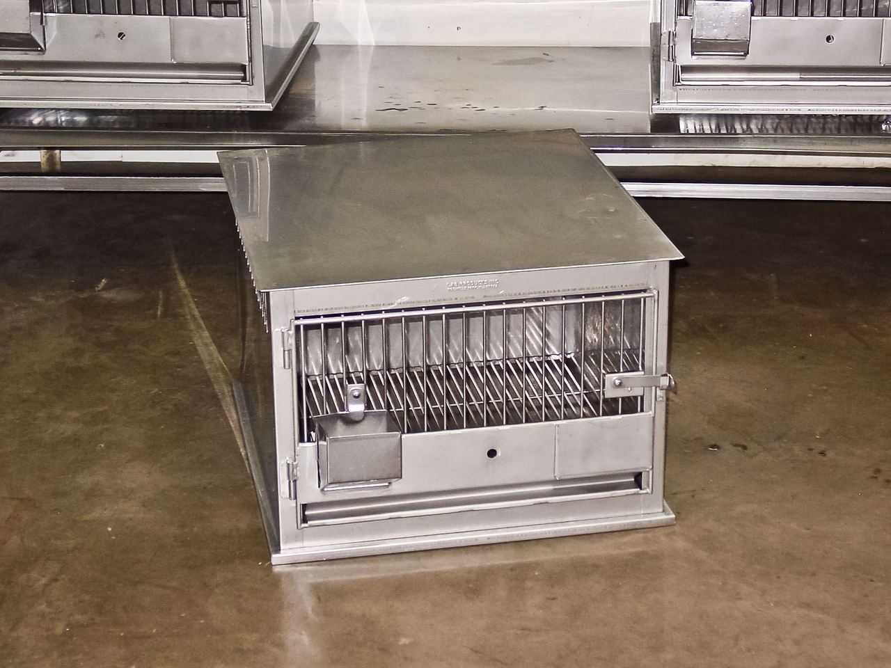 Lab Products Stainless Steel Modular Animal Cage System with 12 ...
