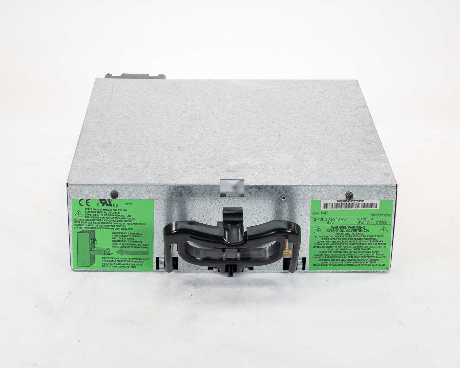 Eaton ASY-0647 3000W VA AC Power Supply 200-240V 16A 60hz for 9170 ...