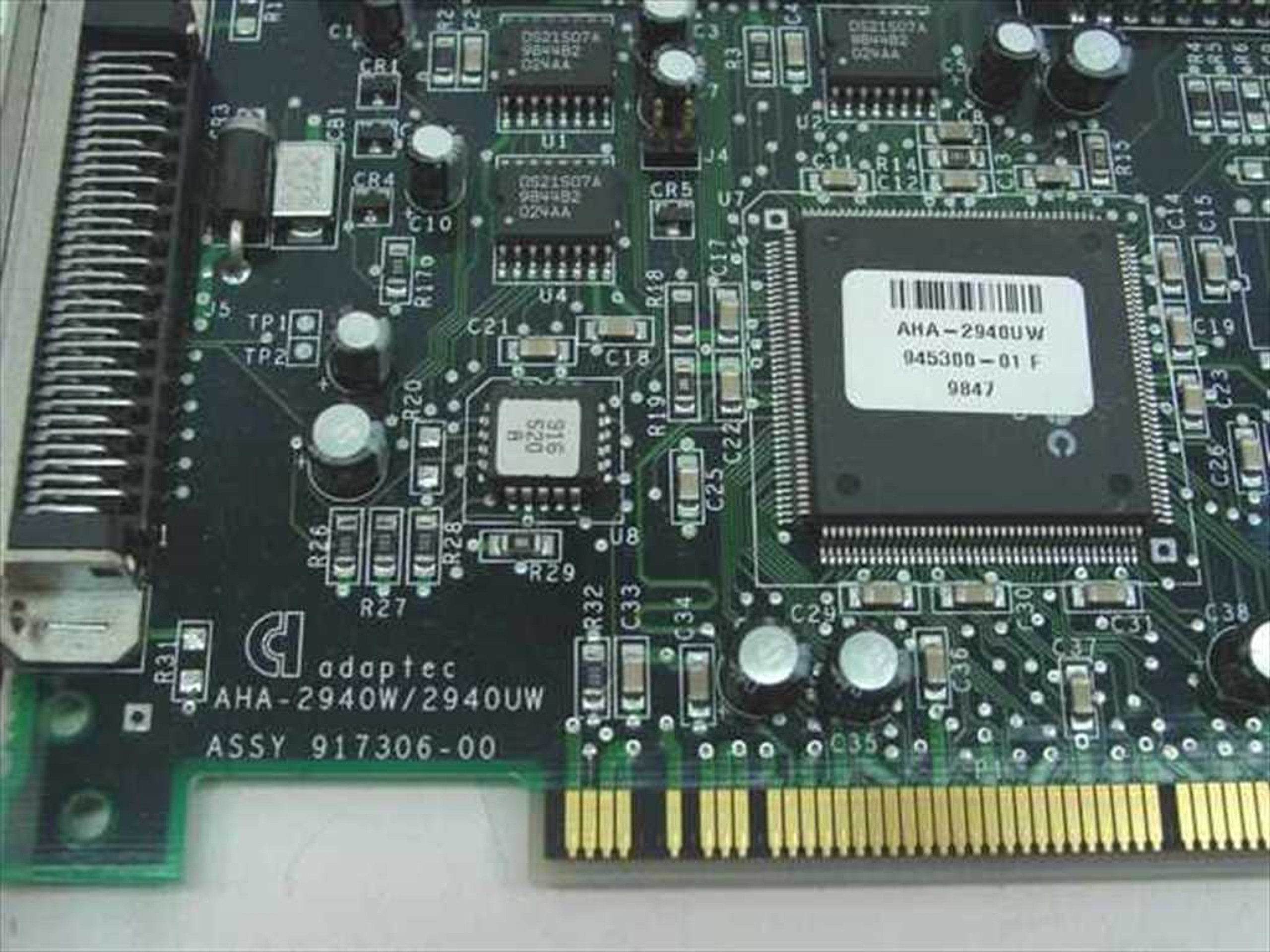 Adaptec PowerDomain 2930　AHA-2930CU MAC p706p5g Adaptec AHA-2930CU MAC PowerMac G3 G4 PCI SCSI Host Adapter