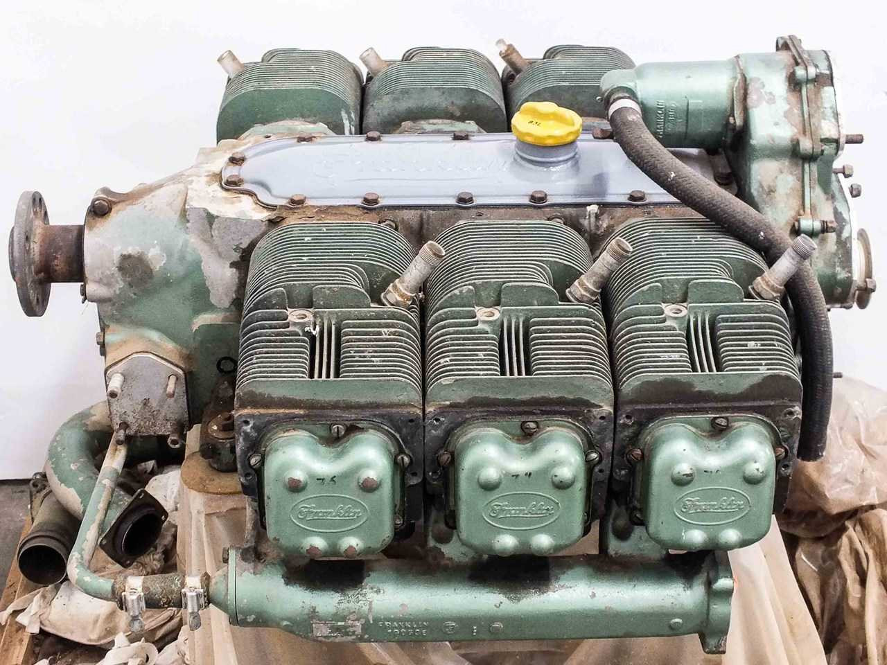 Franklin Engine Co PZL 6A350 220 HP 6 Cylinder Light Aircraft Saia