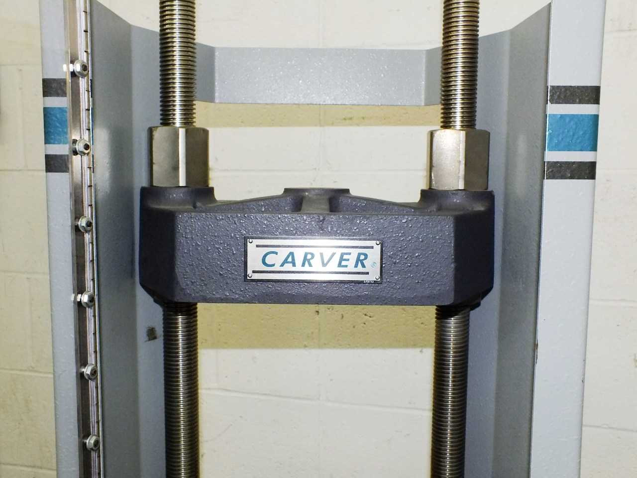 Carver M Series 3853 Lab Series 25 Ton Floor Standing Hydraulic Press ...