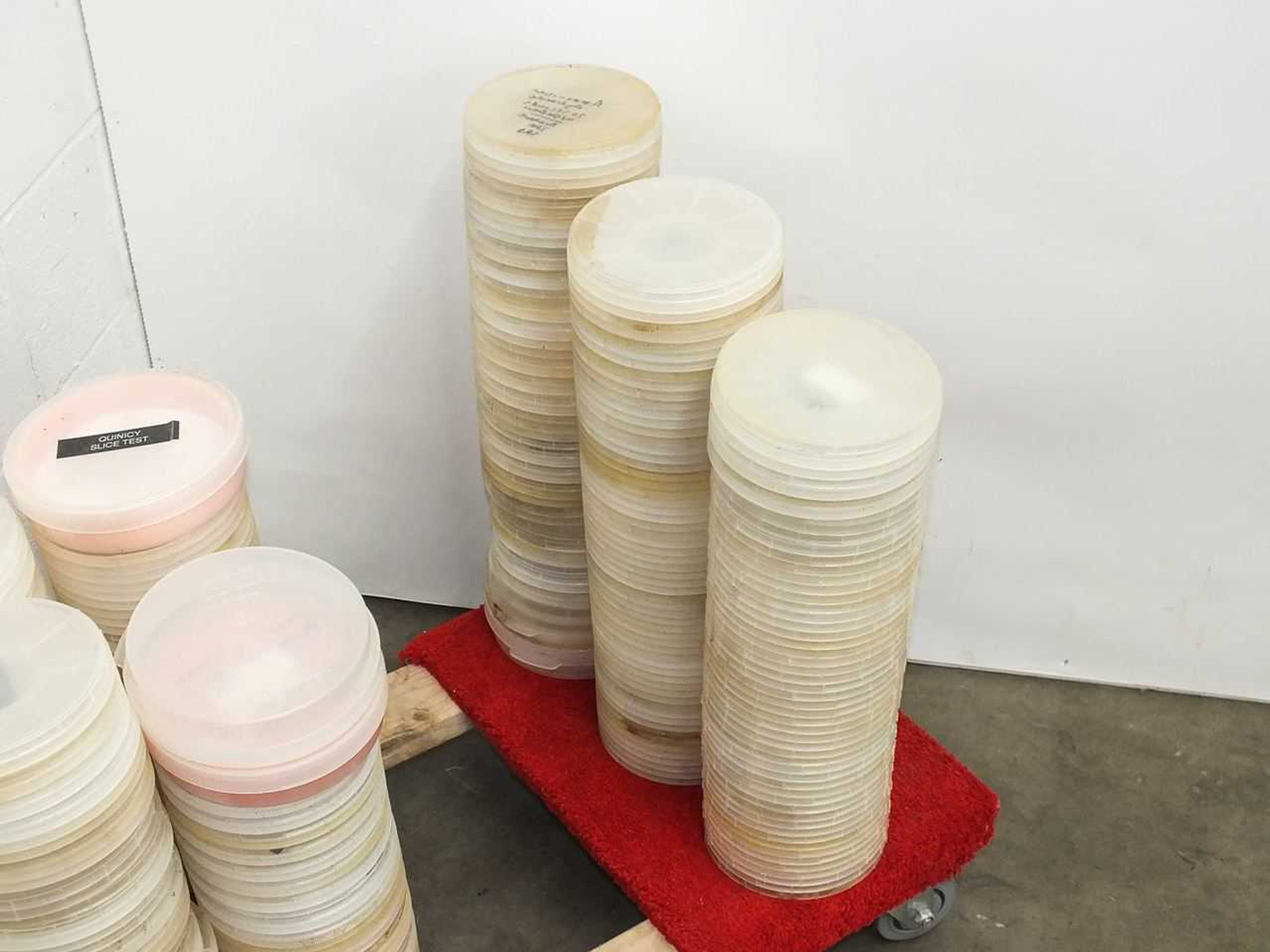 Fluoroware H22601 Lot of 300 Plus Single Wafer Shipping Containers