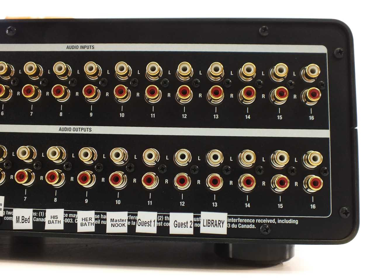 Control 4 C4-16S2-E-B Audio Matrix Switch 16 Channels