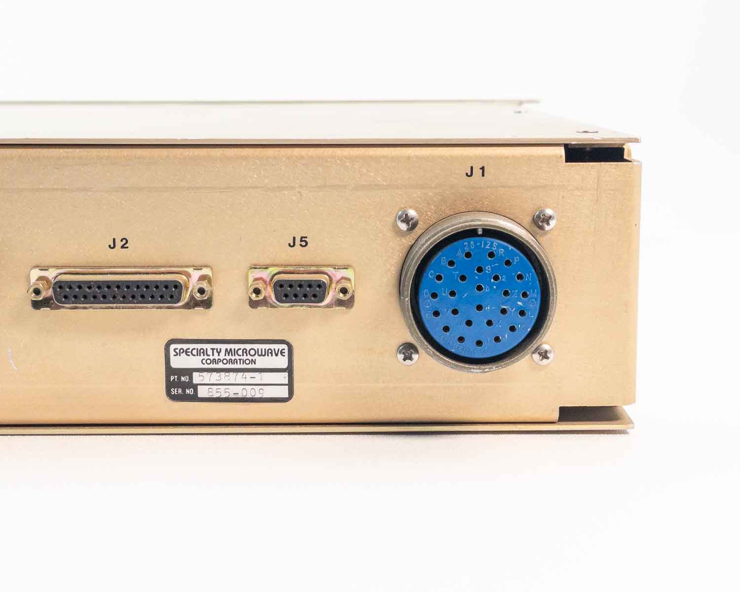 Specialty Microwave 573874-1 LNA Control Panel SATCOM Rack Mount Eaton