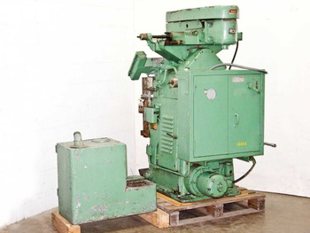 Barnes-Desenberg Model 5 Optical Lens Curve Generator right-side three-quarter view showing motor and control cabinet