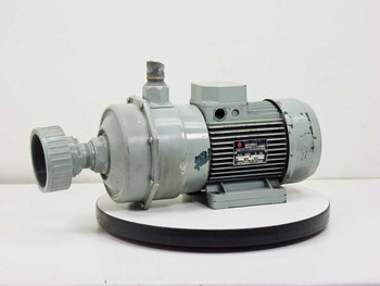 Bell & Gossett FST 3000 liquid circulator pump — front-left 3/4 view showing pump head with large threaded inlet and AC motor