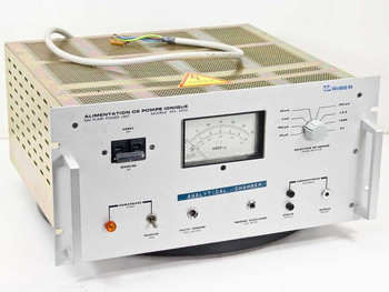 Riber 40I 1000 Ion Pump Power Supply – front panel view showing meter, controls, and ANALYTICAL CHAMBER section