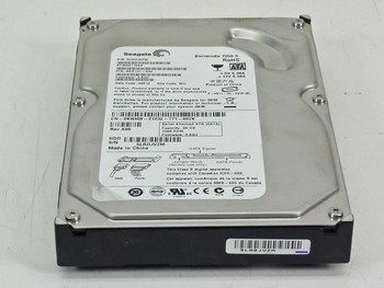 Seagate ST3808110AS Barracuda 7200.8 80GB SATA 3.5 inch hard drive – top label view showing model number and specifications