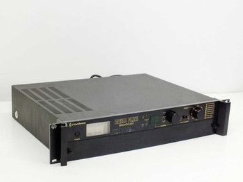 Standard MT830 Agile Omni Broadcast satellite receiver – front 3/4 angle view showing rackmount chassis