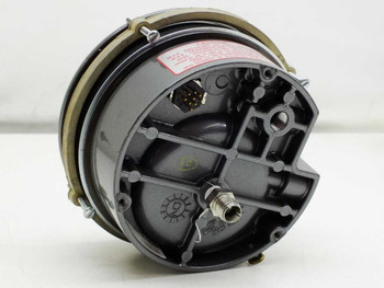 Dwyer 3060MR Photohelic Gauge rear view showing multi-pin electrical connector and black housing