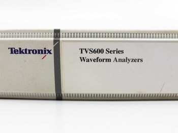 Tektronix TVS600 Series Waveform Analyzers User Manual – spine label showing model name and part number 070-9284-01