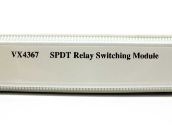 Manual spine label reading VX4367 SPDT Relay Switching Module