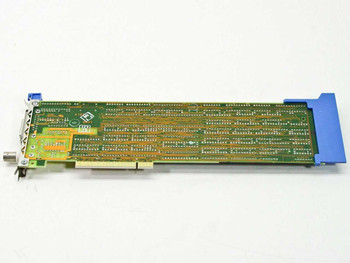 Western Digital WD8003ET/A MCA EtherCard PLUS/A bottom (solder) side view showing MCA edge connector and PCB traces