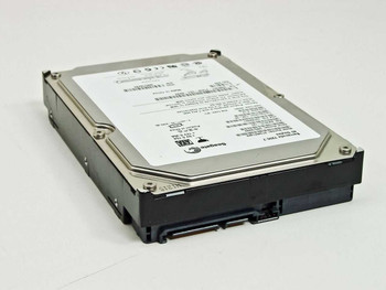 Seagate Barracuda 7200.7 ST340014AS – angled top view showing SATA interface connectors at rear