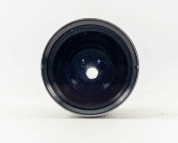 Angenieux Retrofocus R21 – front element view showing wide convex front glass element