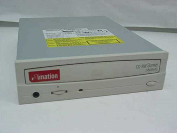 Imation IMW241040IAB CD-RW Burner 24x10x40 IDE internal drive – front panel view showing bezel and tray eject button