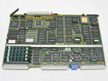 Wellfleet ACE-32 106727-38 CPU board – top-side component view showing Motorola MC68020 processor and SIMM memory modules