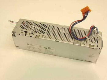 Sun Microsystems APS-28 power supply front-left angled view showing perforated metal housing and output wire harness