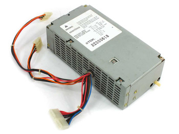 Apple TDK MSE103 614-0022 86W Power Mac power supply — top/side view showing output wiring harness and ventilation fins