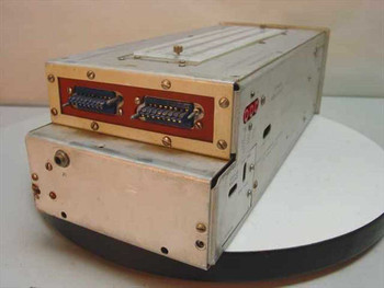 Alfred 653K-S2 BWO Plug-In rear view showing two multi-pin connector interfaces on red-bordered panel