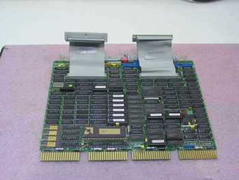 Spectra Logic Bus Interface Unit Card 5900017 — top view showing ribbon cable connectors and populated PCB