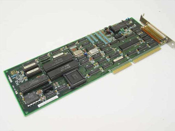 DTC 5280CZ ISA MFM controller card – angled top view showing main controller ICs, edge connector, and 37-pin external port bracket