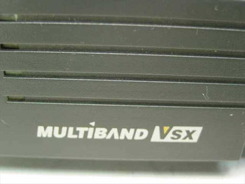 Ascend Multiband VSX logo closeup on front panel of MBV-BRI4U router