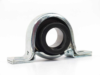 Fafnir SSAK3/4F pillow block mounted ball bearing front view showing stamped steel housing and sealed bearing insert