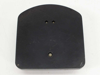 Weston Model 260 DC milliamperes meter – rear view showing plain black back panel with two holes and single screw terminal
