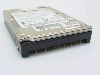 IBM DPLA-25120 2.5-inch IDE hard drive – angled side view showing IDE connector and drive thickness