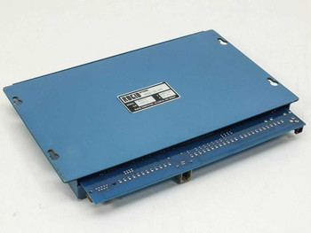 Rugid Computer RUG7C — rear view of blue metal enclosure with rating plate label