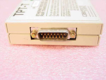 Cabletron TPT-T side view showing AUI DB15 15-pin connector port