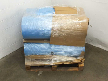Jura-Plast Jurasol PV Flatfilm Type TL — 4 rolls wrapped in blue protective film on a wooden pallet