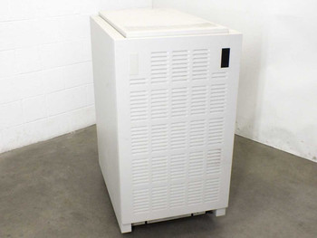 HP C2785A rack enclosure — right side view showing louvered ventilation panels and caster base