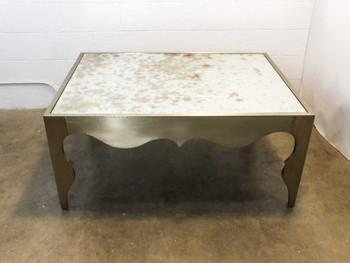 Artistica Vancleef 125-200 cocktail table – front three-quarter view showing full apron and cabriole leg detail