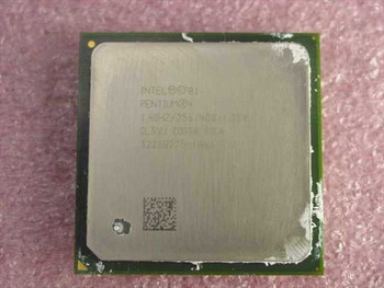 Intel Pentium 4 SL5VJ 1.8GHz Socket 478 CPU – top view showing IHS and printed specs label